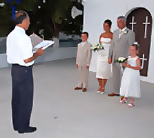 Lindos Weddings, Rhodes Wedding : Lindos Suntours
